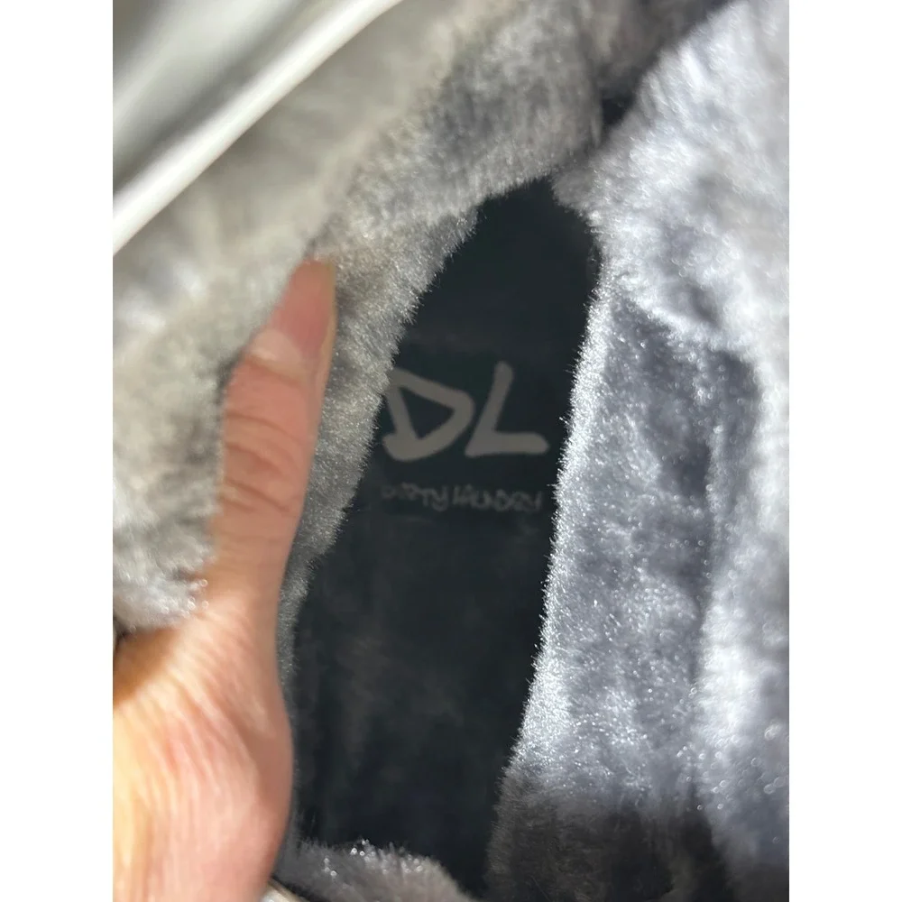 Dirty Laundry Dashh Puff Platform Bootie Size 8 Silver Metallic Quilted Puffer